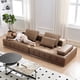 thumbnail image 3 of Leather Sofa Back Lumbar Support Industrial Armrest Pad Indoor Massage Office Large Couch Fluffy Divano Letto Designer Furniture My Lux Decor Round, 3 of 6