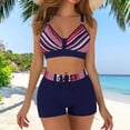 thumbnail image 1 of WILLBEST Trajes de Baño Para Mujer, Conjunto de Tankini Con Estampado Floral Para Mujer, Bikini de Cintura Alta, Traje de Baño de Dos Piezas Para Mujer, Playa, Actividades Acuáticas de Verano, 1 of 8