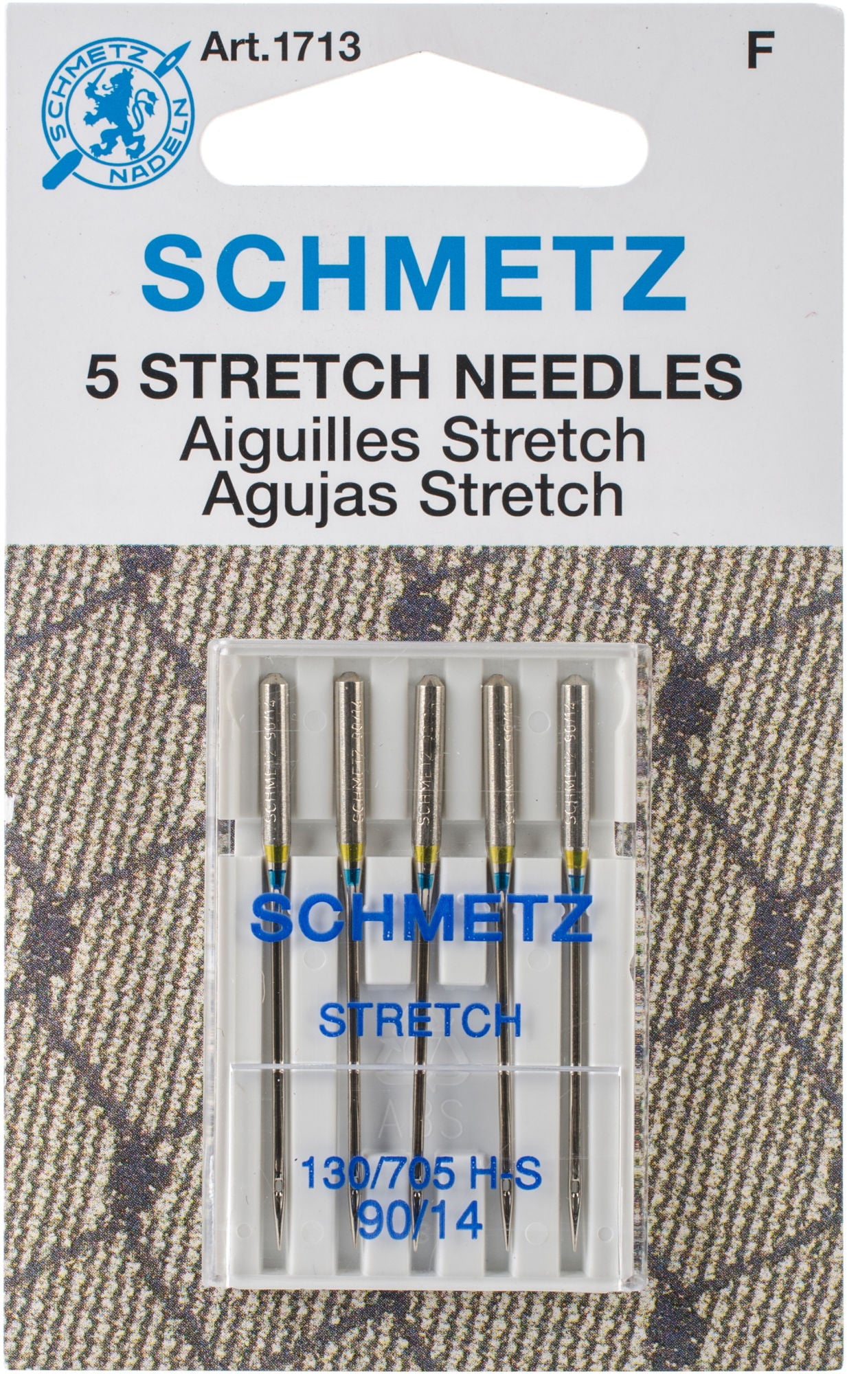 Schmetz Jersey-Knit Size 90/14 5 pk Ball Point Sewing Machine Needle 