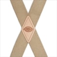 thumbnail image 3 of Dickies Men's 1-1/2 Solid Straight Clip Suspender Beige One Size, 3 of 5