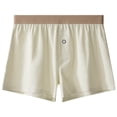 thumbnail image 5 of Jamicy Underwear Briefs for Men 3 Pack Sleep Pajama Bottom Sports Underwear Elastic Waist Lounge Underwear Loose Fit Boxer Shorts, 5 of 8