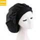 thumbnail image 1 of Gorro de dormir de seda, tamaño ajustable, color negro, 1 of 1