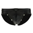 thumbnail image 2 of Ropa Interior Brillante para Hombre Calzoncillos Calzoncillos Calzoncillos Deportivos Calzoncillos Ropa Interior Wetlook Hombres Pantalones Cortos Negro BLESIY Ropa interior brillante de los hombres, 2 of 8