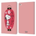 thumbnail image 1 of Head Case Designs Officially Licensed Peanuts Oriental Snoopy Lantern Leather Book Wallet Case Cover Compatible with Apple iPad mini (2019), 1 of 6