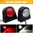 thumbnail image 5 of 2 Pack 6 Led 12v 6 Led Feu de Signalisation en Caoutchouc pour Remorque, Camion, Van, 5 of 5