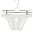 thumbnail image 6 of EOYWHK Ice Silk Underwear for Men Sexy Crochet Thongs Low Rise Stretch Breathable Everyday Brief Clearance, 6 of 6