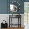 thumbnail image 2 of Butler Specialty Company Mozart 31.5" W Hand Painted Wood Console Table - Blue, 2 of 8