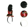 thumbnail image 6 of Milageto Mini Top Hat Headband Decor Headdress for Festivals Party Supplies Cocktails Red, 6 of 8