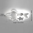 thumbnail image 3 of Fetcoi, Children’s Room Ceiling Light Modern Dimmable Lamp with Remote Control  Bedroom Decoration Ceiling Lamp, 3 of 10