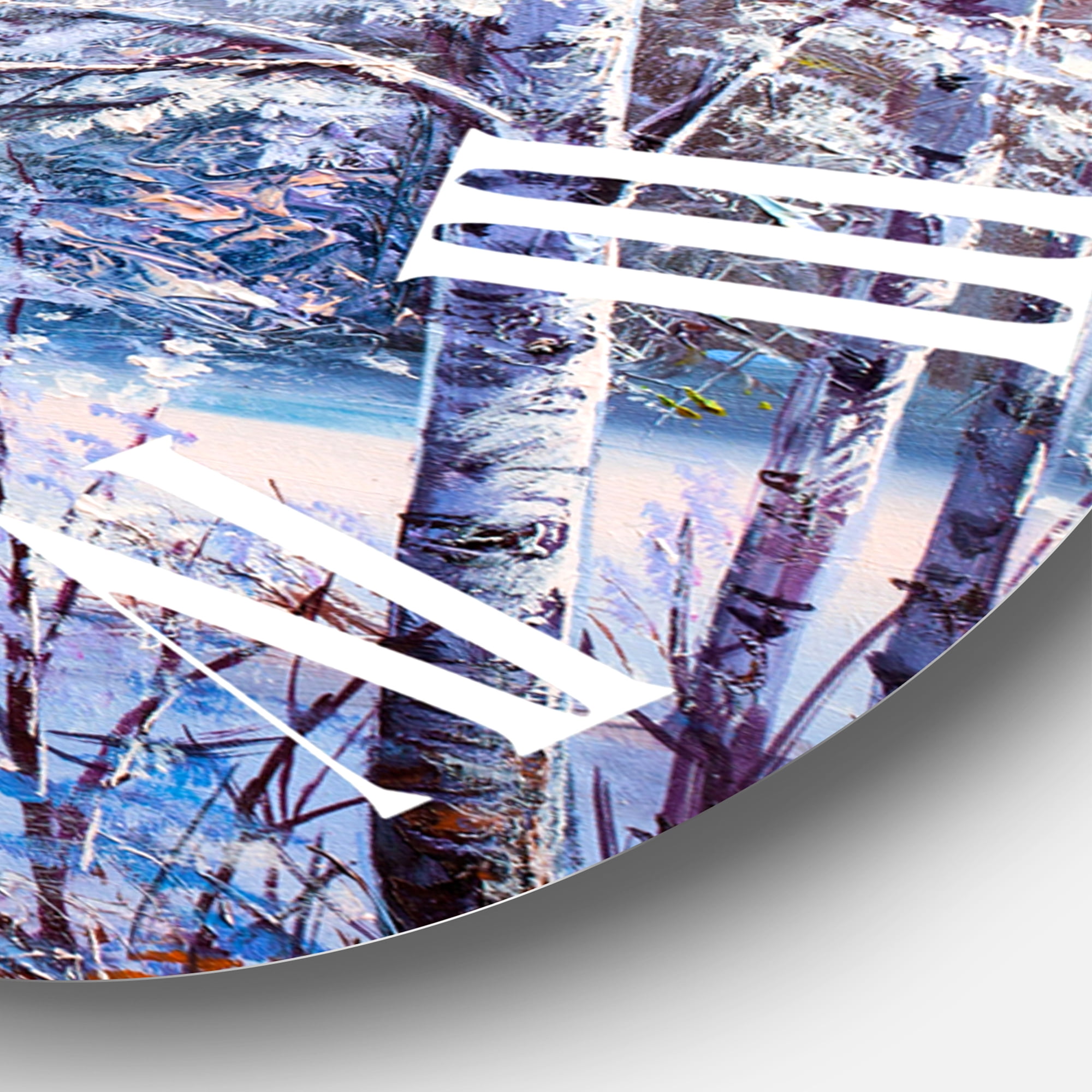 Designart 1 in Quartz Wall Clock
