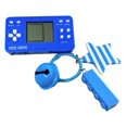 thumbnail image 1 of Retro Game Console Handheld Button Control with Keychain Drop Resistant Visual Training Building Block Retro Game Console for Chil Red One Size, 1 of 13