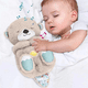 thumbnail image 2 of Peluche Nutria Que Respira Bebé Dormido Con Respiración Xtellar cafe, 2 of 4