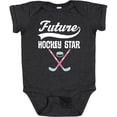 thumbnail image 3 of Inktastic Hockey Star Future Boys or Girls Baby Bodysuit, 3 of 5