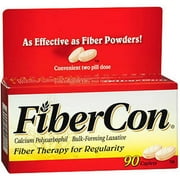 Fibercon Fiber Therapy for Regularity Caplets, 90 CT (Pack of 6)