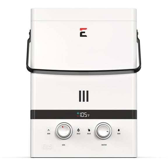 Eccotemp Luxe 1.5 GPM 37.5K BTU Portable Outdoor Tankless Water Heater