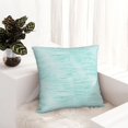 thumbnail image 6 of Pofeuu Blue Bright Print Double-sided plush pillowcase Square Throw Pillow Covers Pillows Cover for Living Room Bedroom Sofa Couch Cushion Cover（No pillow core）-18"x18", 6 of 7