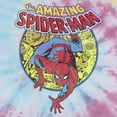 thumbnail image 2 of Juniors' Marvel: Spider-Man The Amazing Spider Retro Cropped T-Shirt, 2 of 4
