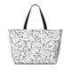 thumbnail image 2 of Fotbe Black White Music Bolsa de Viaje para Playa - Resistente al Agua, Bolsa Tote de Gran Capacidad y Ligera con 7 Bolsillos para Mujeres y Hombres, 2 of 7