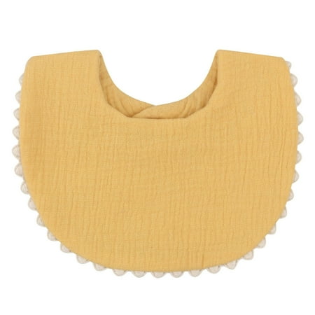 

Baby Infants Feeding Bib Soft Cotton Bandana Muslin Absorbent Saliva Towel Cloth