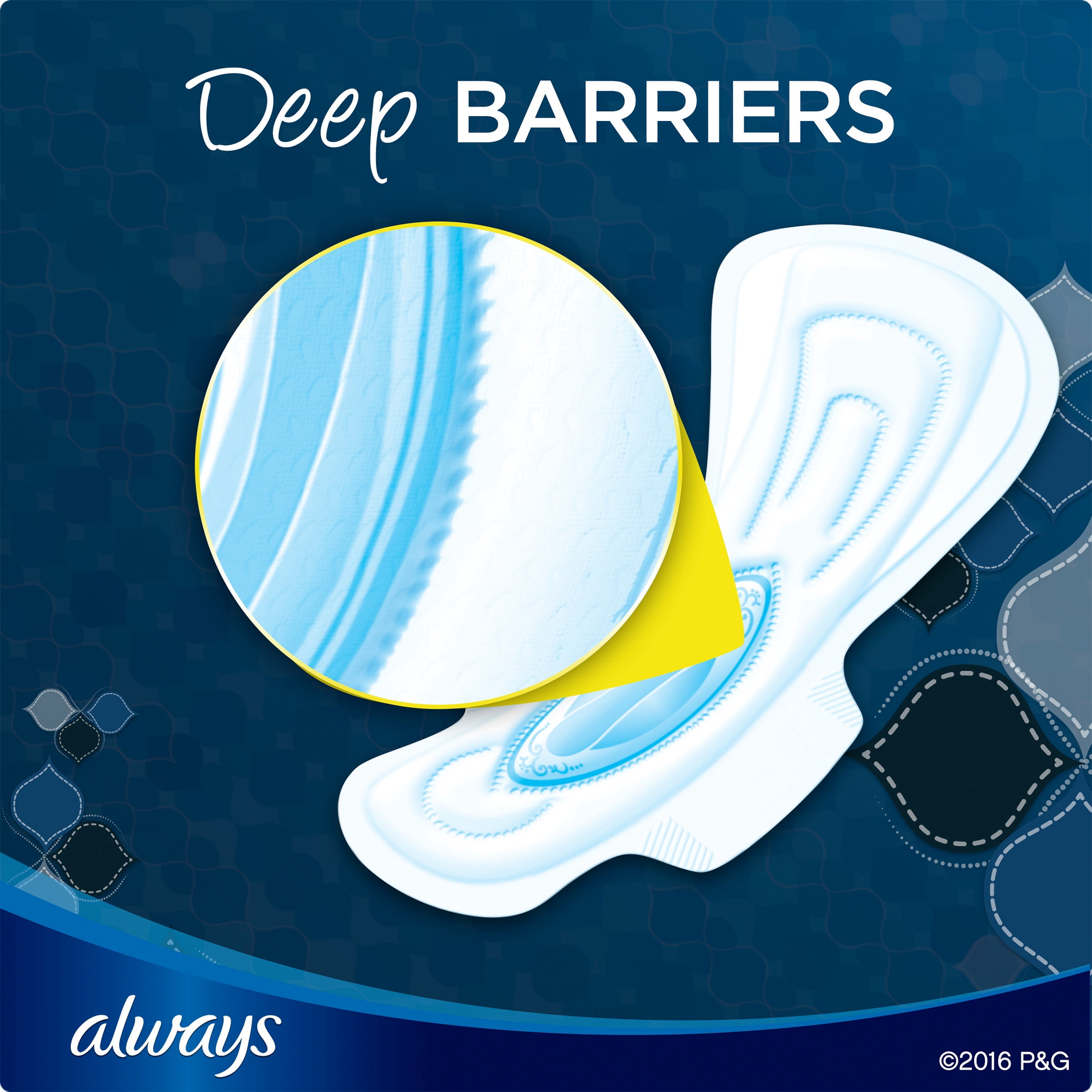 Always Sanitary Napkins With Wings for Extra Heavy Flow
