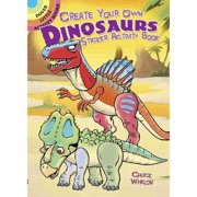 Create Your Own Dinosaurs Sticker Activity Book by