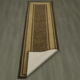 thumbnail image 2 of Ottomanson Ottohome Collection Non-Slip Rubberback Bordered Design Indoor Area Runner Rug/Entryway Mat, 2 of 7