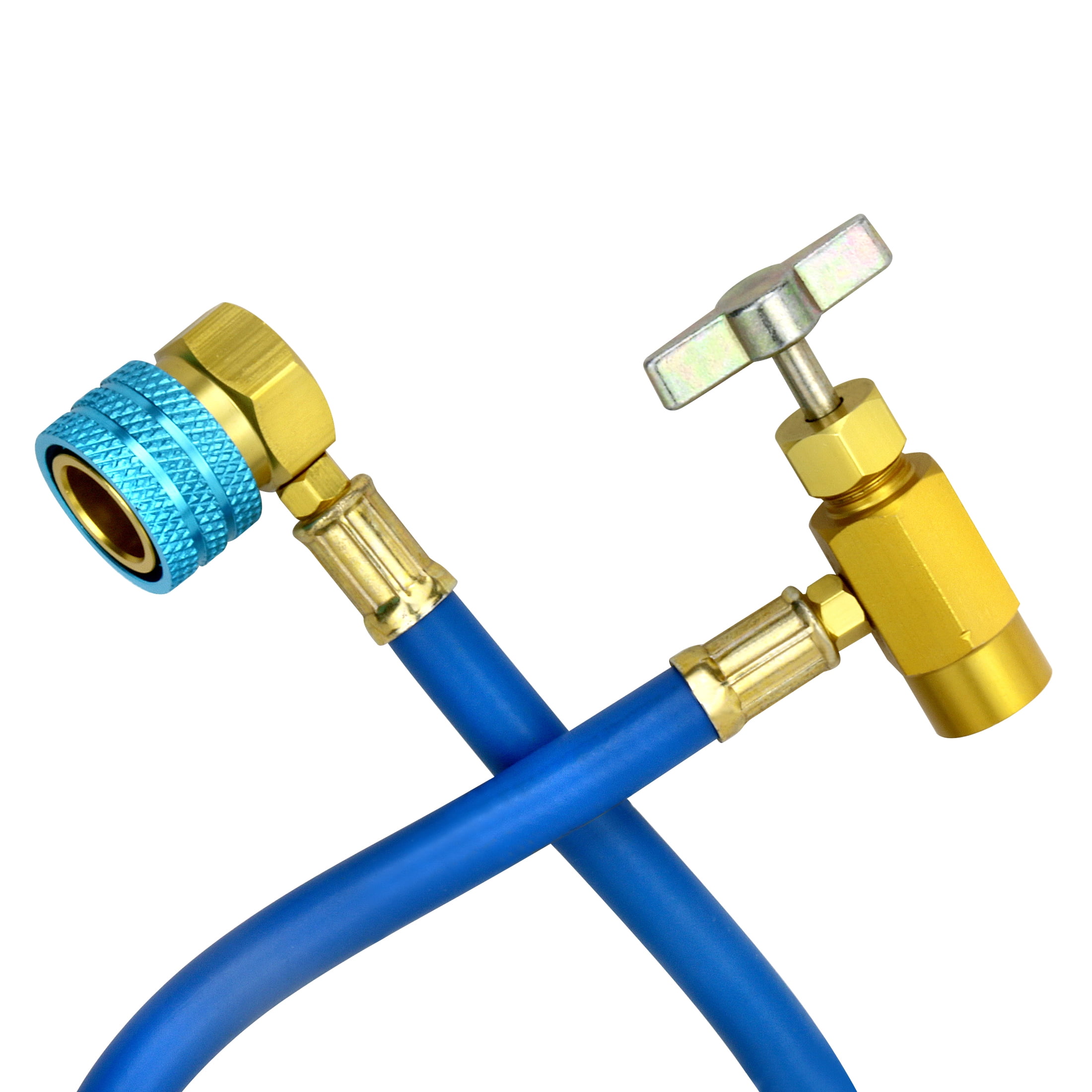 Super Tech R-1234YF Refrigerant Charging Hose with Gauge