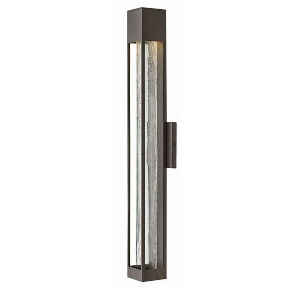 One Light Outdoor Large Wall Mount in Modern Style 4.75 inches Wide By 28 inches High-Bronze Finish Bailey Street Home 81-Bel-2332986