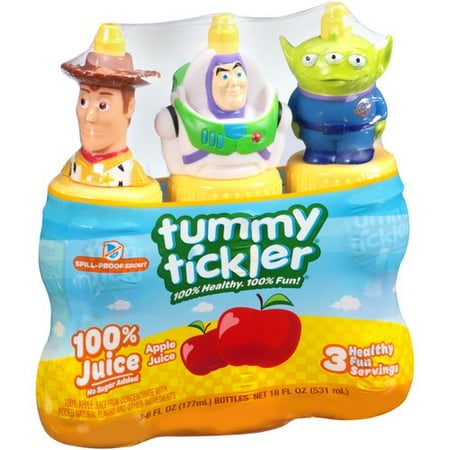 TummyTickler Disney Character Top Apple Juice, 6 fl oz/3 ct | Keto snacks, Toy story food, Happy