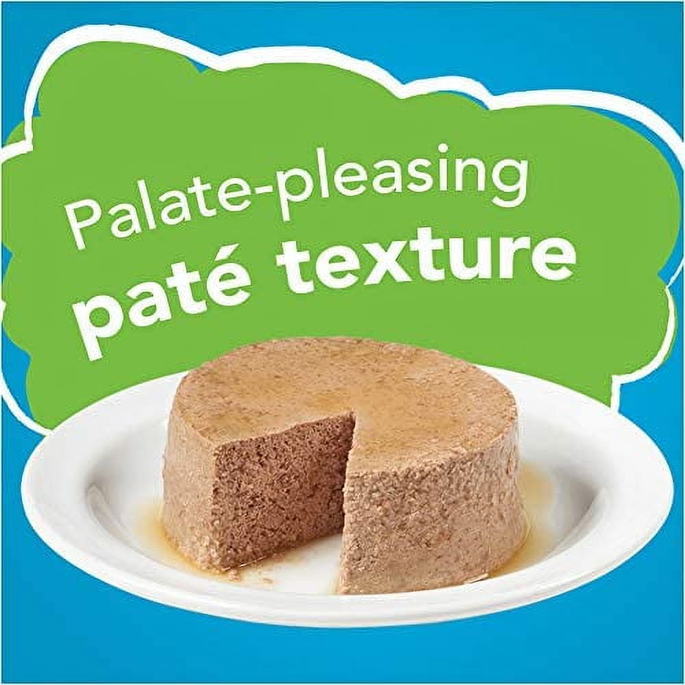 Friskies Pate Wet Cat Food, Ocean Whitefish & Tuna Dinner, 5.5 OZ, 12 Count