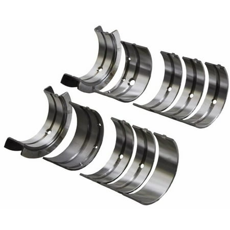 Main Bearings Set | Compatible with Various 64-90 GM/Oldsmobile 4.3L 5.0L 5.4L 5.7L 6.6L | Standard Size