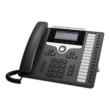 UPC: 0882658829819 | Cisco IP Phone 7861 – VoIP phone – SIP  SRTP – 16 lines – charcoal – remanufactured