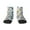 1 Black, variant on Elephant Tree Pattern Quarter Crew Socks,Toe Seamed Ankle Socks,Cotton Cushioned Breathable Athletic Crew Sports Socks
