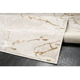 thumbnail image 5 of LaDole Rugs 6x9 ft Modern Premium Area Rug | Abstract Carpet For Bedroom, Living Room, Kitchen, Dining, Indoor Floor Décor | Beige Gold, 5 of 5