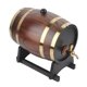 thumbnail image 5 of Barril de whisky, brandy y vino tinto de madera de roble de estilo retro de 3 l, recipiente con grifo, 5 of 14