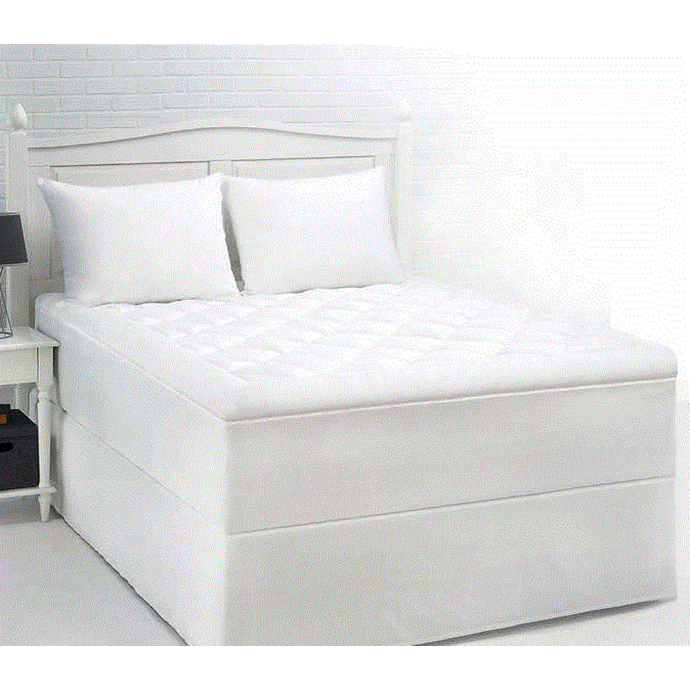 Weatherproof Vintage Home 400 Thread Count Cotton Mattress Pad Queen