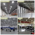 thumbnail image 6 of WareLight Condor Premium 2FT LED High Bay 155W, 21080Lms, Selectable 4000K/5000K LED Shop Lights, Industrial Grade High Bays, UL/DLC Listed, 100,000 Hour Life, 6 of 11