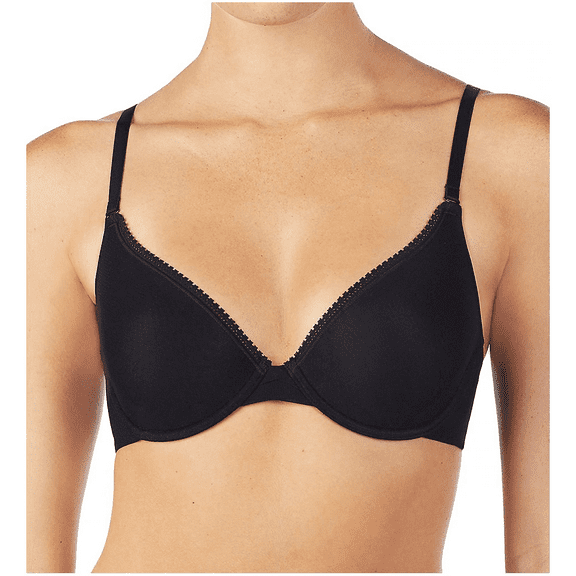ONGOSSAMER Black Mesh Convertible Underwire T-Shirt Bra, US 34D, UK 34D, NWOT