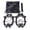 Black-L, variant on Crampons Ice Cleats Traction Snow Grips for Boot and Shoes, Shoe Spikes for Men Women Walking on The Ice, Snow and Mud