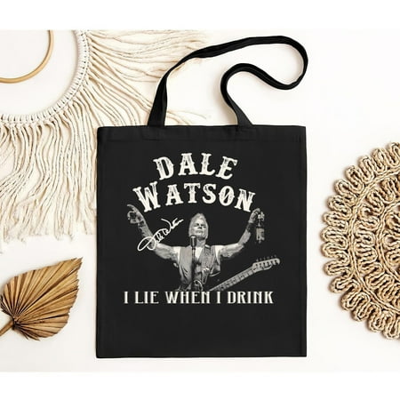 vintage DALE WATSON I Lie When I Drink Short Sleeve Tote Bag Men All S to -TH23588