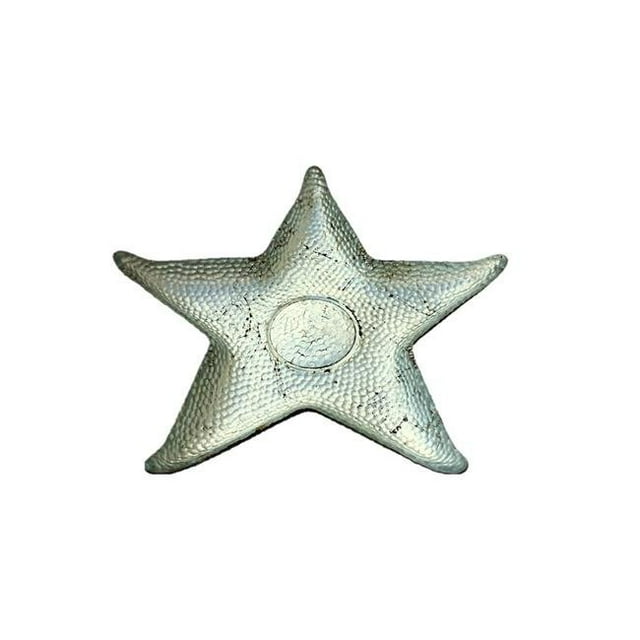 Grenade Rouge 070-2 Étoile de Mer 10 Po Plaque d'Argent