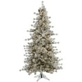 thumbnail image 1 of Vickerman 30803 - 15' x 94" Flocked Anchorage Pine 3050 Clear DuraLit Miniature Lights Christmas Tree (A131596), 1 of 1