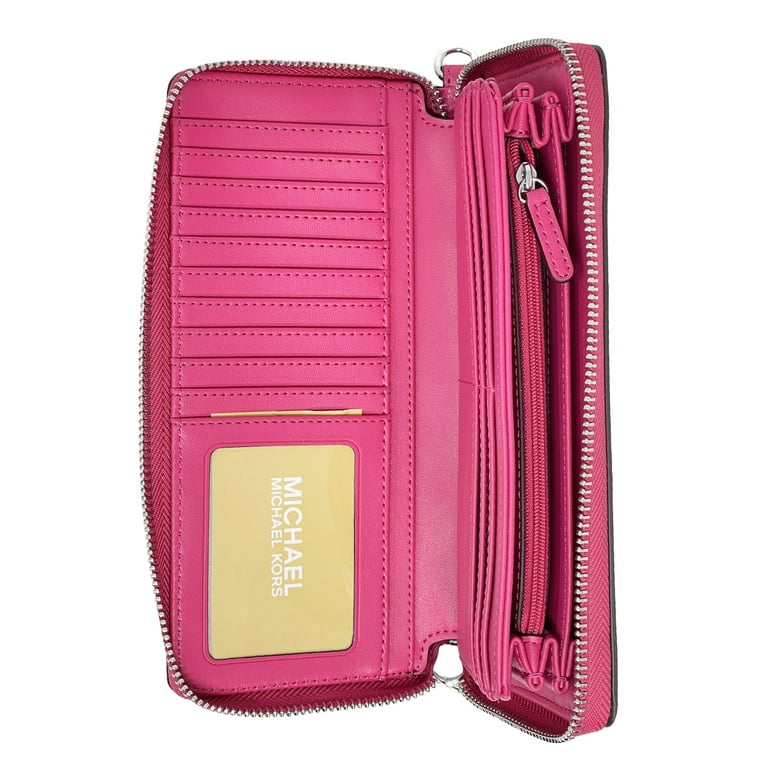 Michael Kors Women's Large Pebbled Leather Wallet, Zip