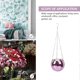 thumbnail image 3 of Jinyi Shiny Balcony Vase H X - En Patio Ow Plant Home With Restnt Basket Pot Indoor H Ball- Sd, 3 of 5