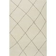 thumbnail image 3 of Rugs USA Beachwood Trellis Wool Area Rug, 8' 6" x 11' 6", Beachwood Ivory, 3 of 8