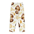 thumbnail image 5 of Xecao Sloth Yoga Women's Straight Lounge Pajama Pants: The Epitome of Relaxed Sleepwear, 5 of 9