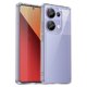 thumbnail image 2 of WANLONFENG MF Series for Xiaomi Redmi Note 13 Pro 4G Poco M6 Pro 4G Case TPU Acrylic Clear Phone Cov, 2 of 5
