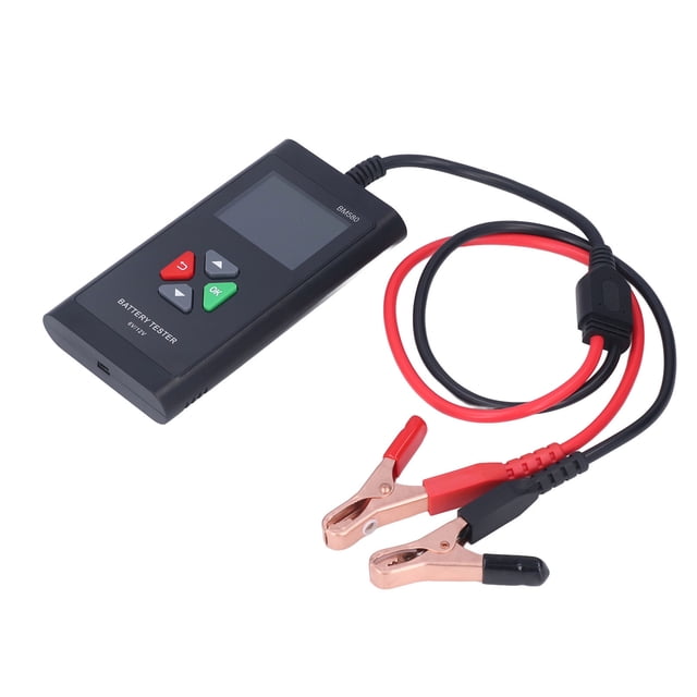 Battery Tester Portable For 6V 12V Battery, Industrial Automobile Battery Analyzer Tester With 2.4in TFT Color Screen