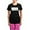 With Pink Pant, variant on CafePress - Donegalgaelic - Women's Short Sleeve Print T-Shirt and Pants Dark Cotton Pajama Set