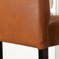 thumbnail image 5 of Skyland Hazelnut Bonded Leather 26" Counter Stools (Set of 2), 5 of 8